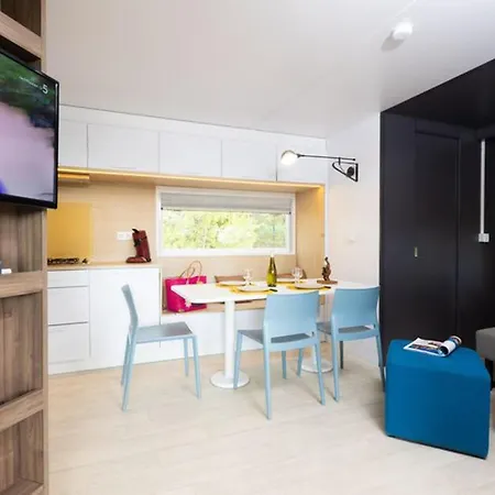 Kamp alanı Mobil Confortable Pour 8 Avec Privatif, Terrasse - Api-1-52-560
